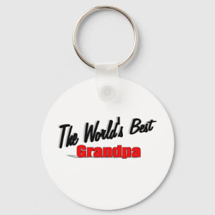 The World's Best Grandpa Key Ring