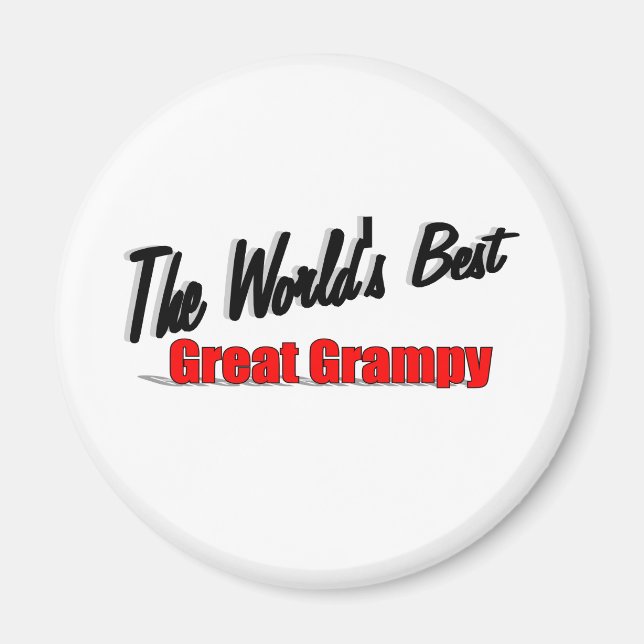 The World's Best Great Grampy Magnet (Front)