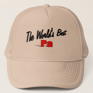 The World's Best Pa Trucker Hat