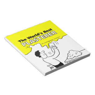 The World's Best Plasterer Notepad