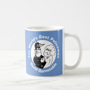 The World's Best Policeman. UK Police Constable Coffee Mug