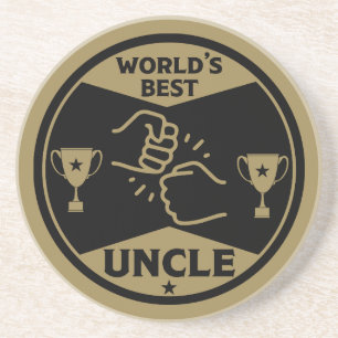 The worlds Best Uncle Coaster