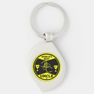 The worlds Best Uncle Key Ring