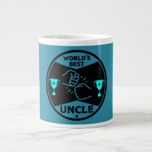 The worlds Best Uncle Large Coffee Mug