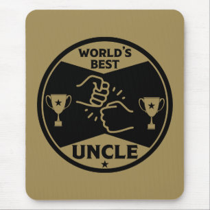 The worlds Best Uncle Mouse Pad