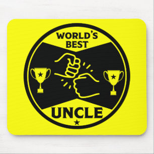 The worlds Best Uncle Mouse Pad
