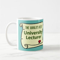 The World's Best University Lecturer.