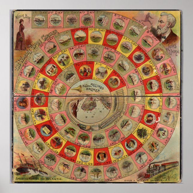 The world's globe circler poster (Front)