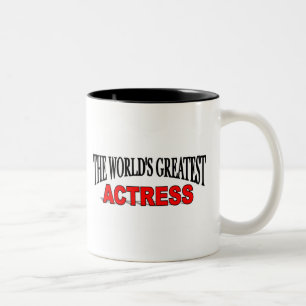 The World's Greatest Actress Two-Tone Coffee Mug