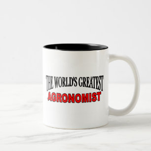 The World's Greatest Agronomist Two-Tone Coffee Mug