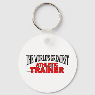 The World's Greatest Athletic Trainer Key Ring