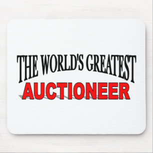 The World's Greatest Auctioneer Mouse Pad