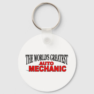 The World's Greatest Auto Mechanic Key Ring