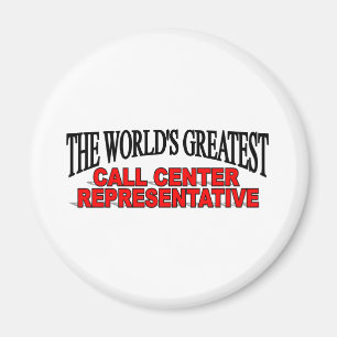 The World's Greatest Call Centre Representative Magnet