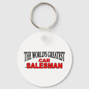 The World's Greatest Car Salesman Key Ring