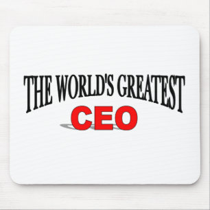 The World's Greatest CEO Mouse Pad