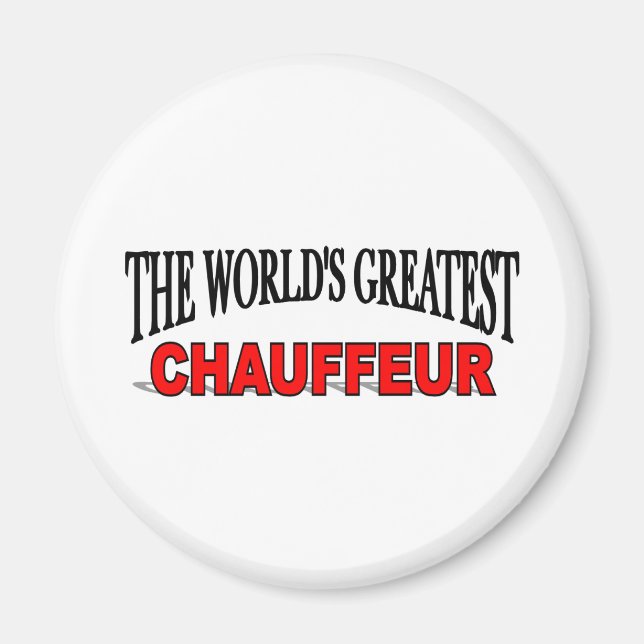 The World's Greatest Chauffeur Magnet (Front)