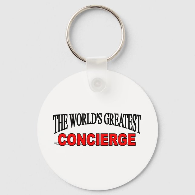 The World's Greatest Concierge Key Ring (Front)