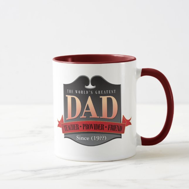 The World's Greatest Dad Mug (Right)