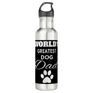 The World's Greatest DOG Dad T Shirt, Love my Dog 710 Ml Water Bottle