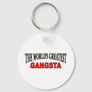 The World's Greatest Gangsta Key Ring