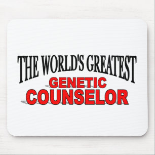 The World's Greatest Genetic Counsellor Mouse Pad