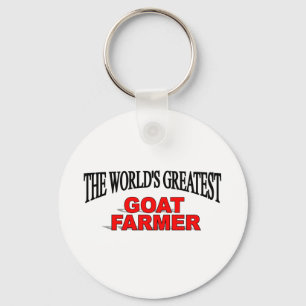 The World's Greatest Goat Farmer Key Ring