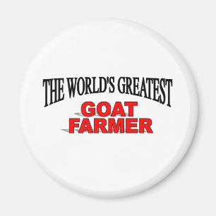 The World's Greatest Goat Farmer Magnet
