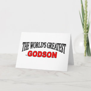 The World's Greatest Godson Card
