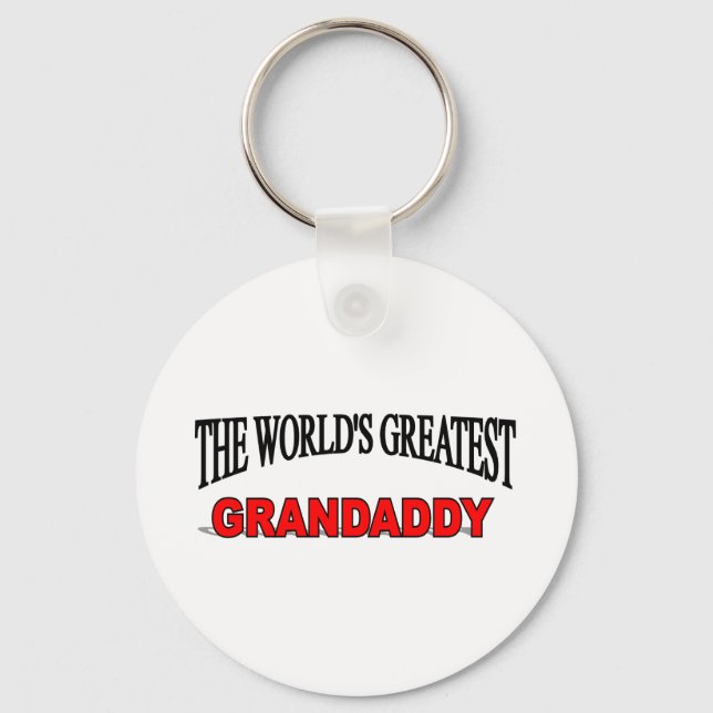 The World's Greatest Grandaddy Key Ring (Front)