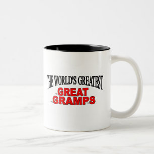 The World's Greatest Great Gramps Two-Tone Coffee Mug