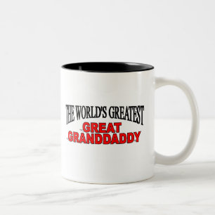 The World's Greatest Great Granddaddy Two-Tone Coffee Mug
