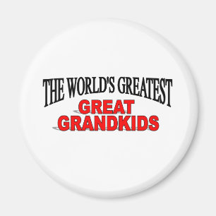 The World's Greatest Great Grandkids Magnet