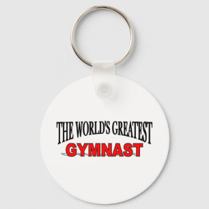 The World's Greatest Gymnast Key Ring