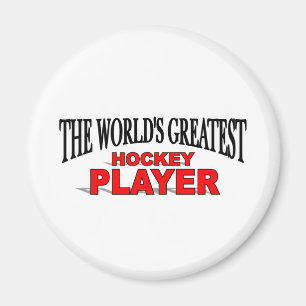 The World's Greatest Hockey Player Magnet
