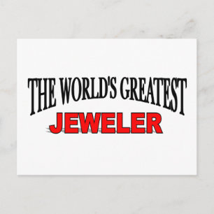 The World's Greatest Jeweller Postcard