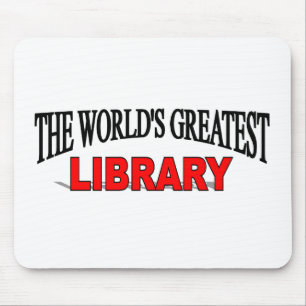 The World's Greatest Library Mouse Pad