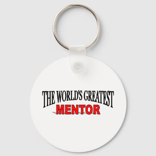 The World's Greatest Mentor Key Ring (Front)