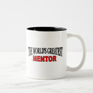 The World's Greatest Mentor Two-Tone Coffee Mug