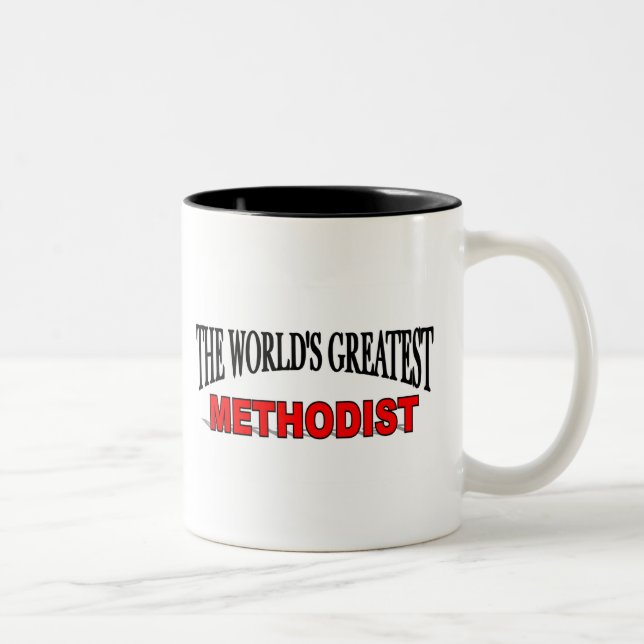 The World's Greatest Methodist Two-Tone Coffee Mug (Right)