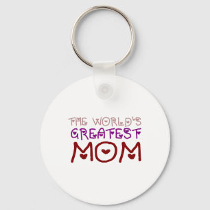 The World's Greatest Mum (Mother's Day & Birthday) Key Ring