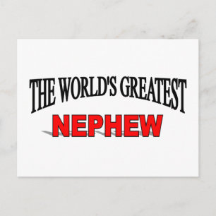 The World's Greatest Nephew Postcard