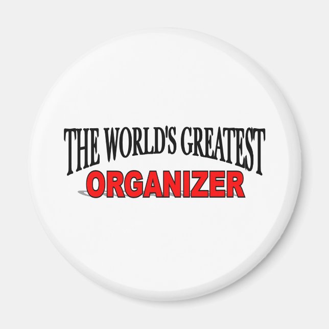 The World's Greatest Organiser Magnet (Front)