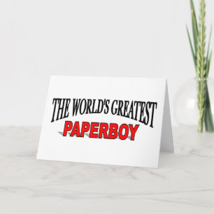 The World's Greatest Paperboy Card