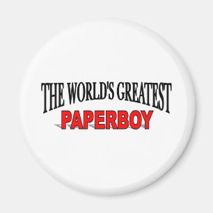 The World's Greatest Paperboy Magnet