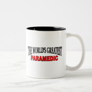 The World's Greatest Paramedic Two-Tone Coffee Mug