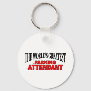 The World's Greatest Parking Attendant Key Ring