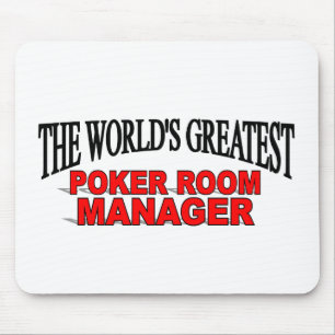 The World's Greatest Poker Room Manager Mouse Pad