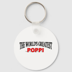 The World's Greatest Poppi Key Ring