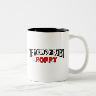 The World's Greatest Poppy Two-Tone Coffee Mug